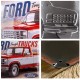 Placa metalica Ford F250 Ranger Retro 30x40cm