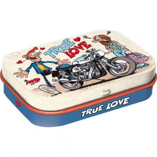 Cutie metalica cu bomboane - MOTOmania - True Love