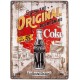 Placa metalica Coca-Cola - Original Coke Highway 66 30x40cm