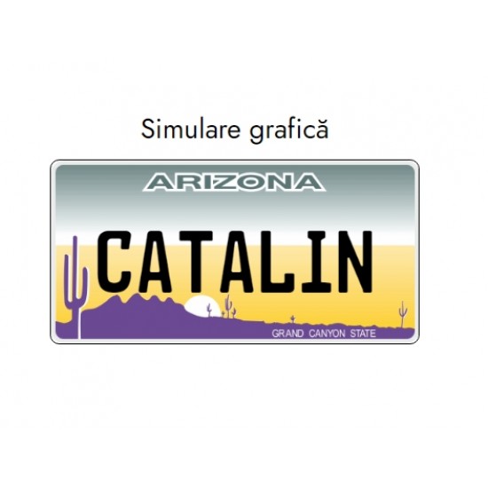 Personalizare placa SUA - ARIZONA