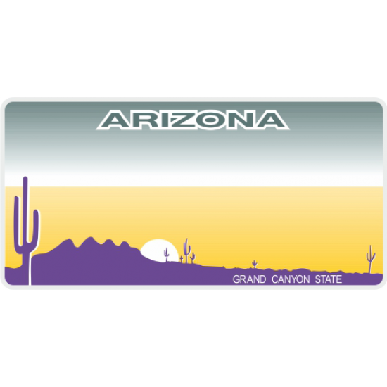 Personalizare placa SUA - ARIZONA