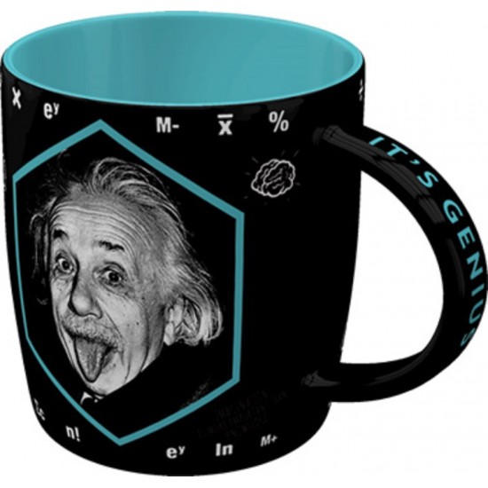 Cana ceramica Einstein - Energy = Me + Coffee