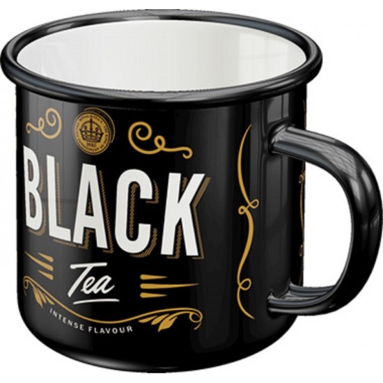 Cana emailata Black Tea