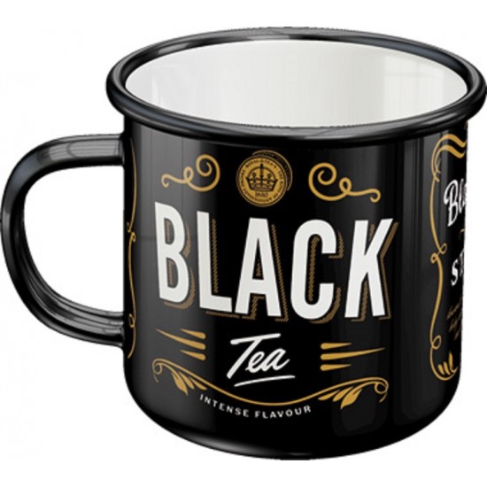 Cana emailata Black Tea