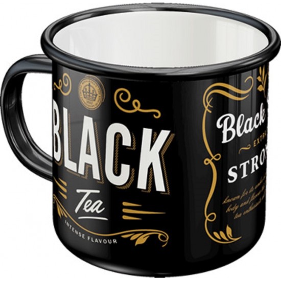 Cana emailata Black Tea