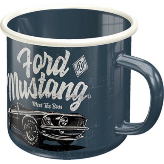 Cana emailata Ford Mustang - The Boss