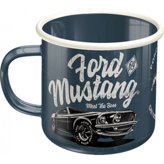 Cana emailata Ford Mustang - The Boss