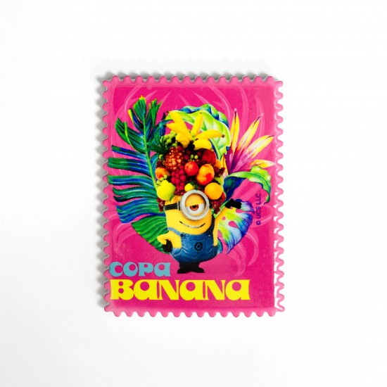 Magnet de frigider - Minions Copa Banana