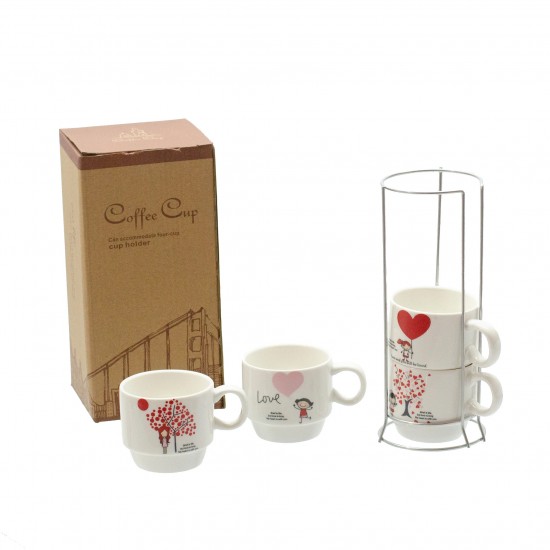 Set Coffe Cup - 4 cesti