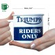 Cana metalica emailata Triumph Riders Only 360ml 