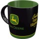 Cana ceramica John Deere Logo Black 330ml