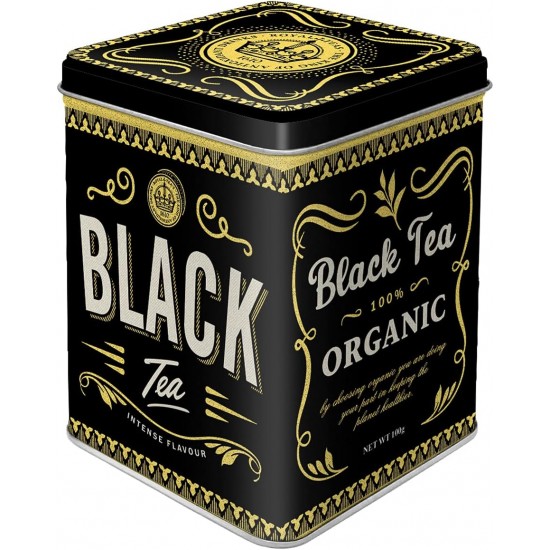 Cutie metal ceai Black Tea